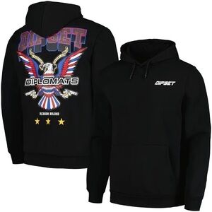 Dipset Diplomats Members Hoodie Sweater
Black / Red Hip Hop Rap Men's